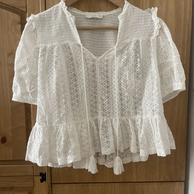 Blouse blanche Mango