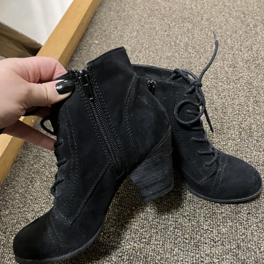 Schwarze Stiefeletten Grösse 36