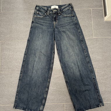 Jeans Hollister vita bassa/media wide leg nuovi
