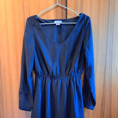 Blaues Kleid