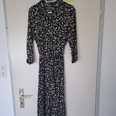 Gemustertes Maxikleid