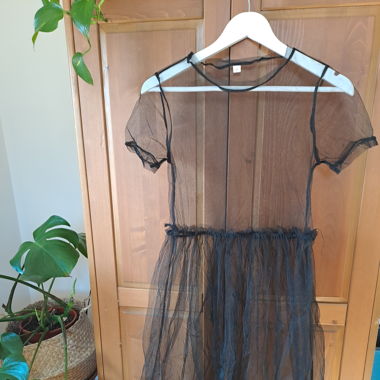 Festival Kleid durchsichtig 