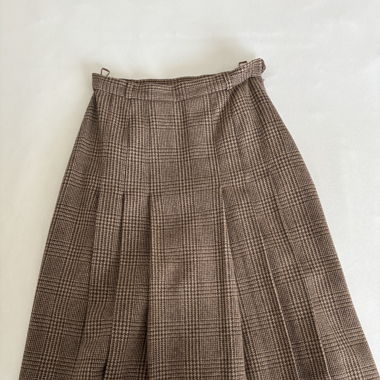 Made in Italy - Elegant Wool Skirt 