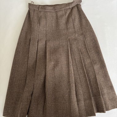 Made in Italy - Elegant Wool Skirt 