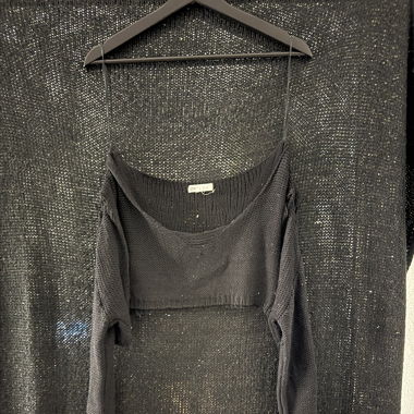 Distressed Crop Top