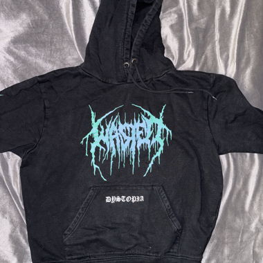 Wasted Paris Hoodie black/green