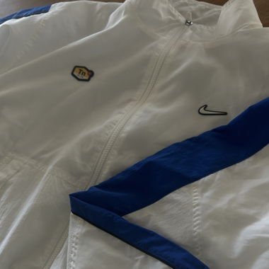 NIKE TN TRACK JACKE WHITE