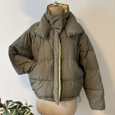 Pufferjacket Oliv