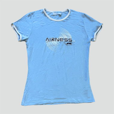 Vintage style skyblue Airness women’s t-shirt