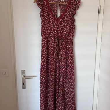 Robe rouge cerise 