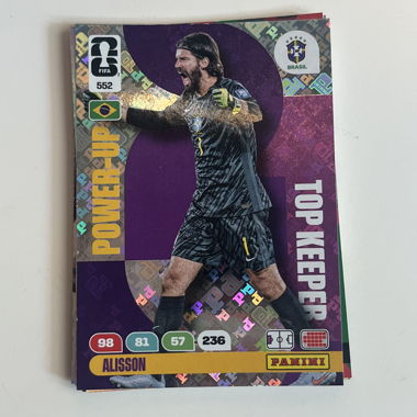 Panini FIFA Top Keeper Alisson