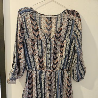 Jumpsuit mit langen Ärmel
