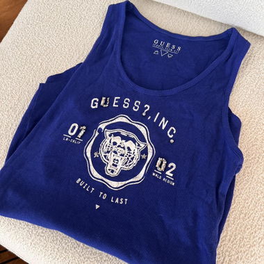 Débardeur GUESS avec ornements en cristaux
