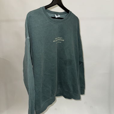 Pull de sport vert