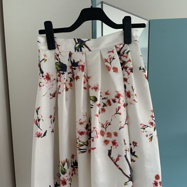 Satin Midi Rock