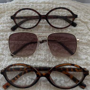 Lot de 3 lunettes de soleil