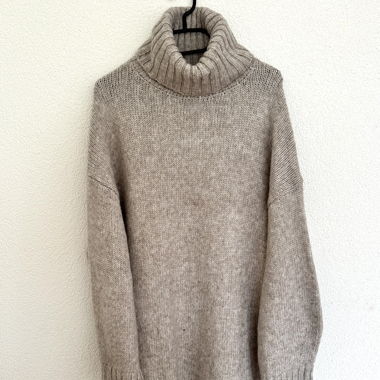 Oversize Strickkleid