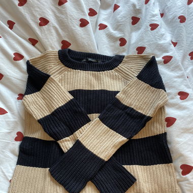 Knitted Striped sweater