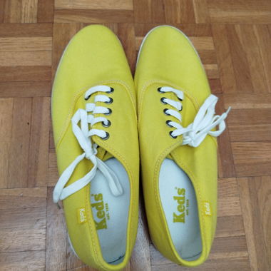 Gelbe Keds-Sneakers