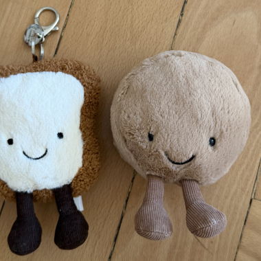 Porte-clés peluches Jellycat
