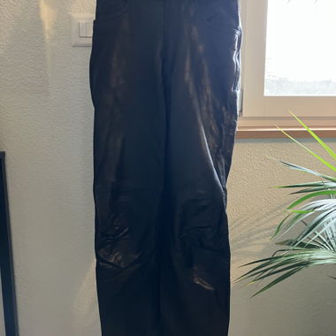 Black Leather Trousers
