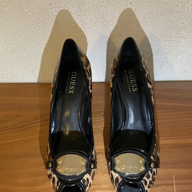 Guess Leopard High Heels