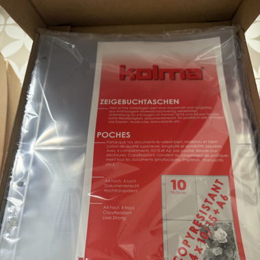 Zeigetaschen für Fotos