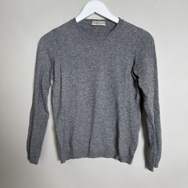Maglione in lana grigia Stefanel