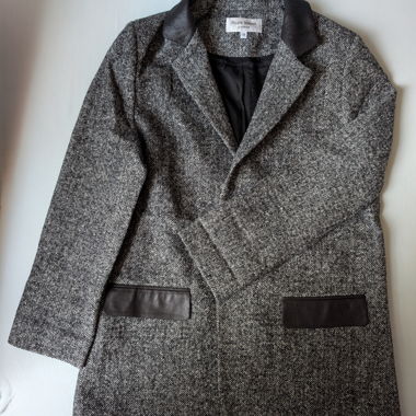 Blazer aperto bianco-nero di Helene Berman London
