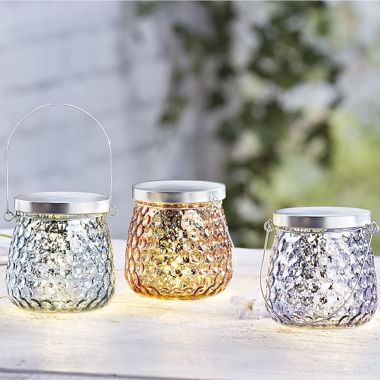 Weltbild LED Glas Leuchten 3er-Set "Elegance" _3