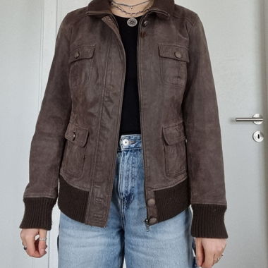 Leather jacket