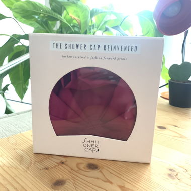 Pink shhhowercap brand new 