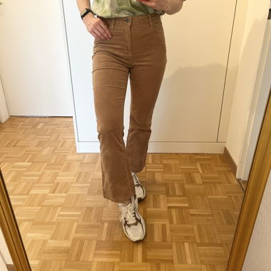 MANGO cord trousers