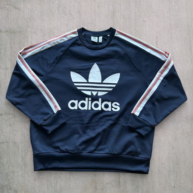 Adidas Sweatshirt navy blue and pink
