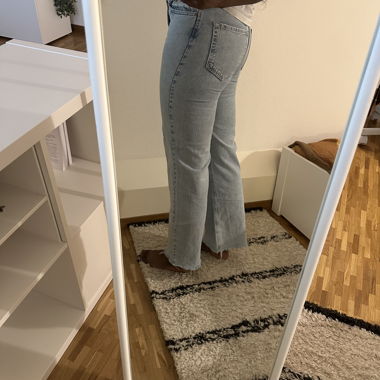 Jeans taille haute 