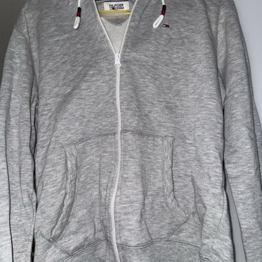 Sweat à capuche Tommy Hilfiger gris taille S