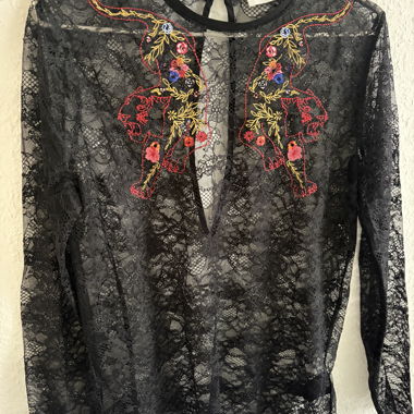 Sandro Lace Blouse
