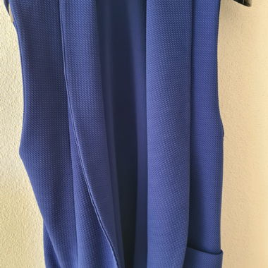 Blaue Weste 