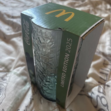 Coca-Cola 2025 Limited Edition Trinkglas von McDonald's