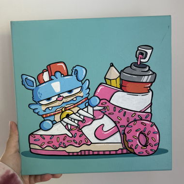 Image artistique Sneaker Donut - de Brainfart