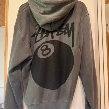 Hoodie zippé Stüssy gris