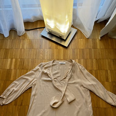 Seidenbluse 