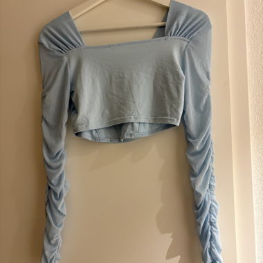 Small blue top