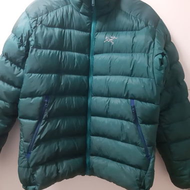 Giacca imbottita Arc'teryx verde
