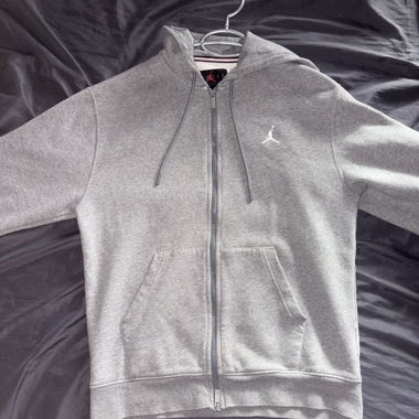 Giacca grigia con zip - Jordan (S)