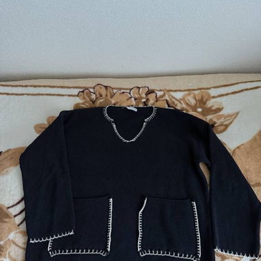 New ZARA Sweater in Dark Blue