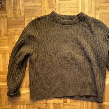 Pull vert kaki