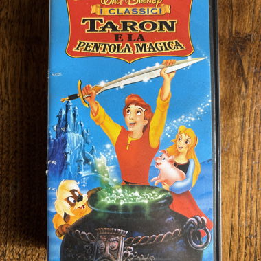 VHS Disney Taron et la marmite magique ITA
