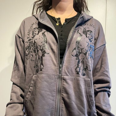 Stoff Jacke