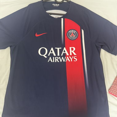 Nike PSG Home Jersey Qatar Airways L